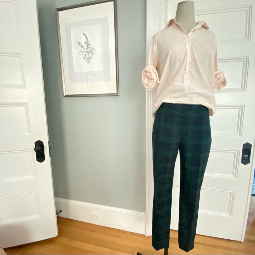 JCrew tartan holiday wool pants 4T